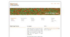 Desktop Screenshot of digital-image-forensic.de