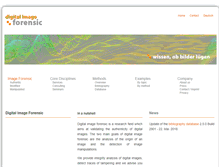 Tablet Screenshot of digital-image-forensic.de